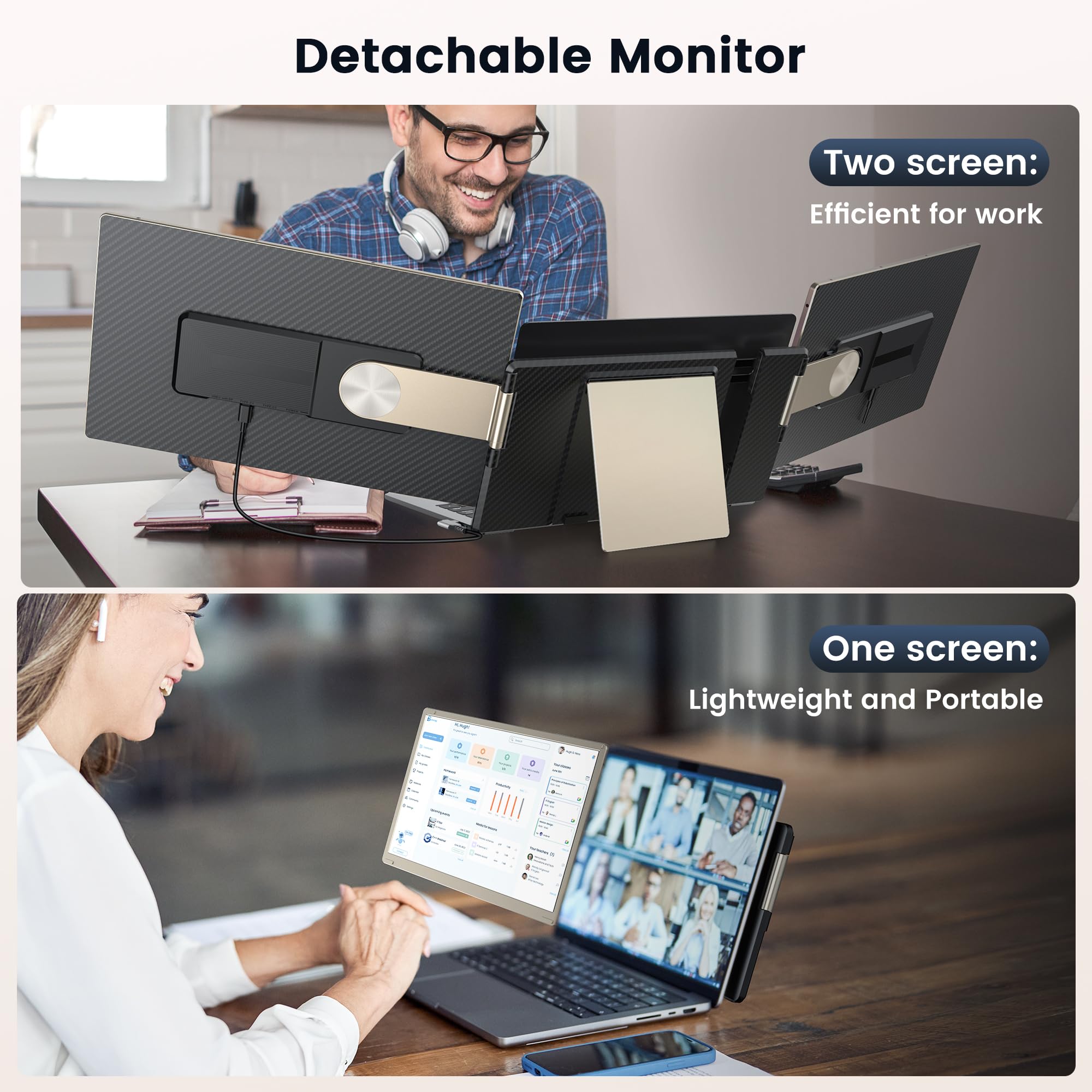 スマホャノートパソコンの画面を拡張できる Amazon.co.jp: sharanix ノートパソコン画面エクステンダー 15.6